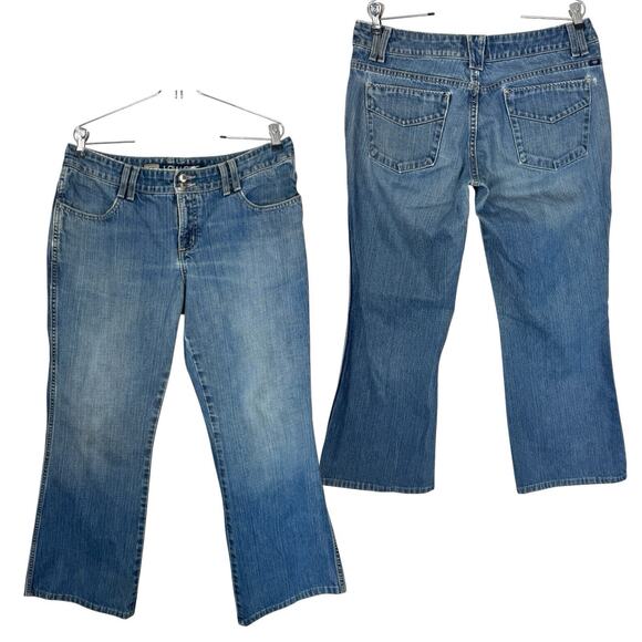 Cruel Girl Denim - Cruel Girl Low Rise Bootcut Jeans Mid Wash Western 13R Mid Wash Cowgirl Rodeo